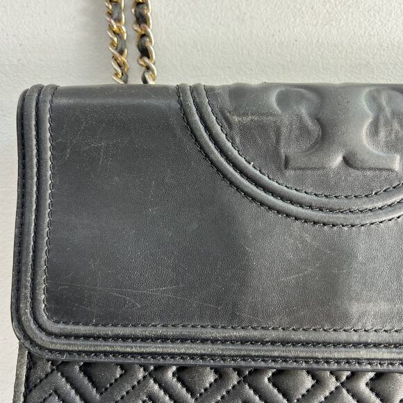 Tory Burch Convertible Shoulder Bag Fleming Convertible Quilted - Picture 6 of 16